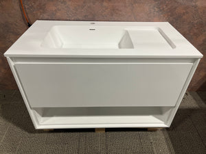 White Floating Vanity 40”/47”/63”