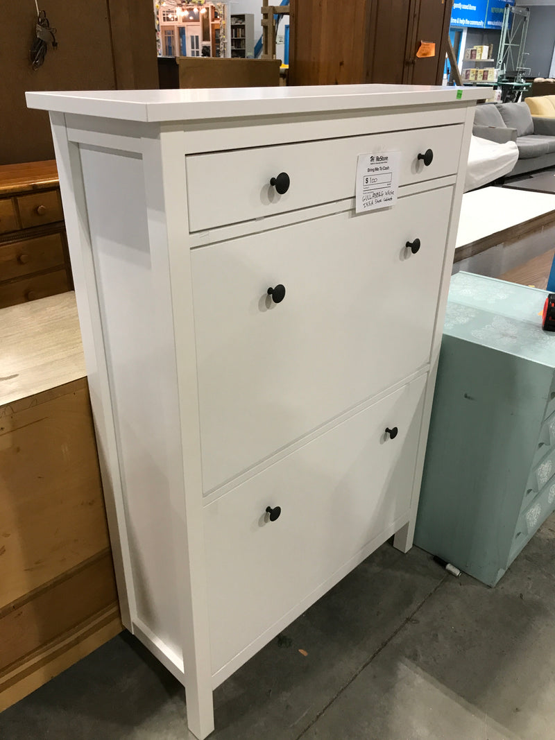 GULLABERG White IKEA Shoe Cabinet