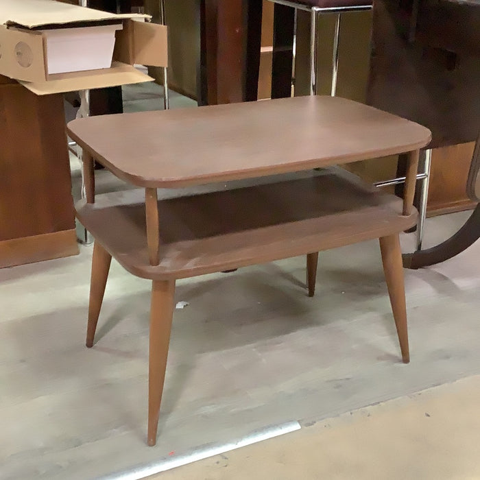 Midcentury Modern Tiered Side Table