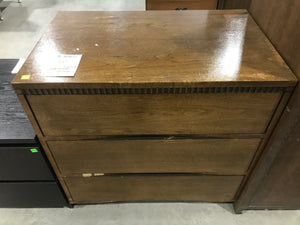 3-Drawer Wood Dresser