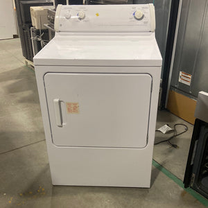 White GE Commercial Quality Dryer