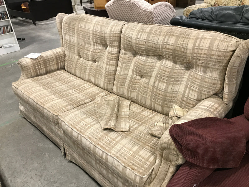 Beige Sofa With Pullout Bed