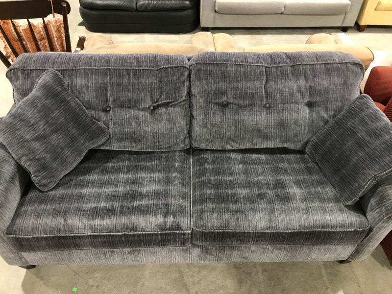 Charcoal Corduroy LazyBoy Loveseat