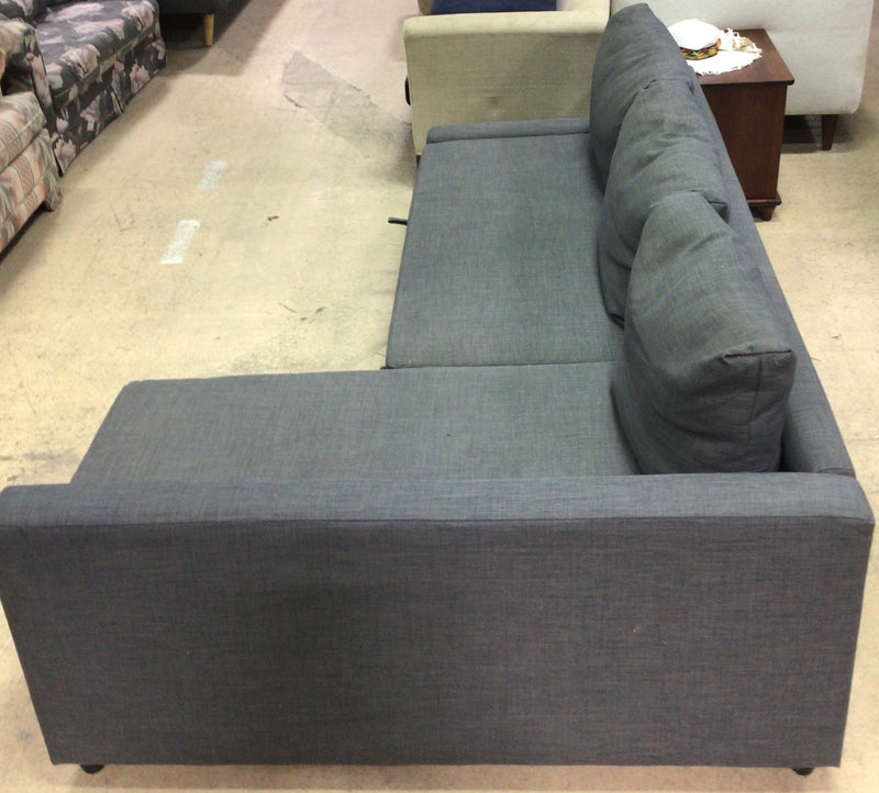 Grey Cozy Pull Out Couch
