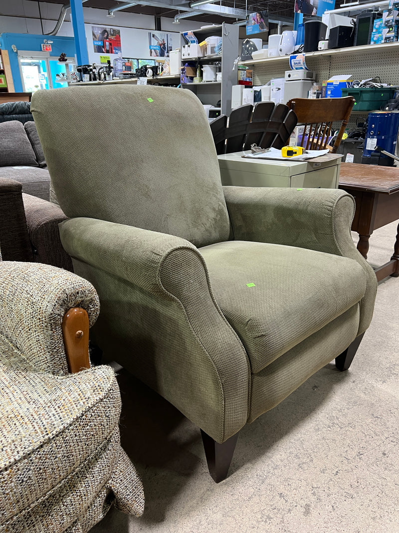 Sage Green Upholstered Armchair