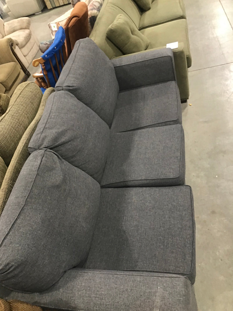 Grey Three-Seater Sofa