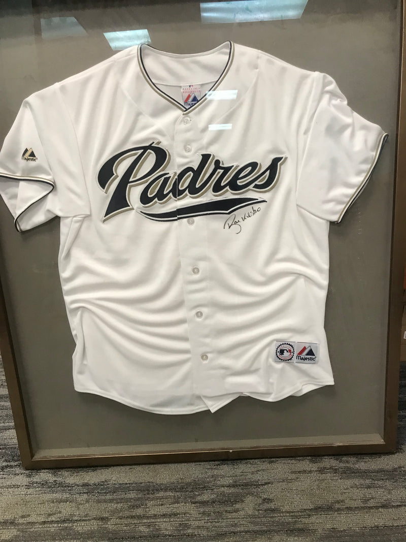 Vintage Signed Athletic San Diego White BaseBall Jersey
