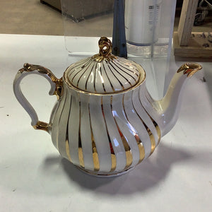 Spiral Stripe Teapot