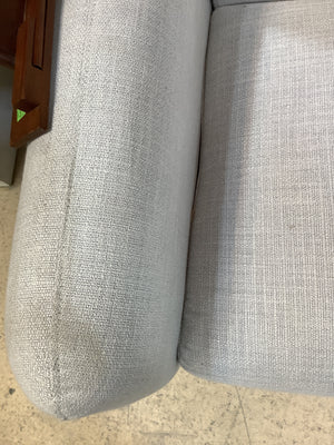Beige Square Arms Couch
