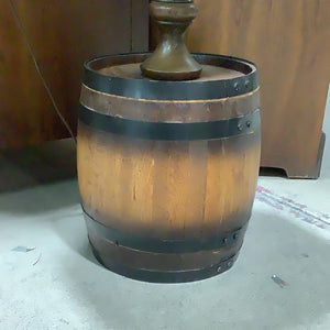 Barrel Base Lamp