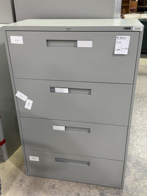 4-Drawer Steel Filing Cabinet