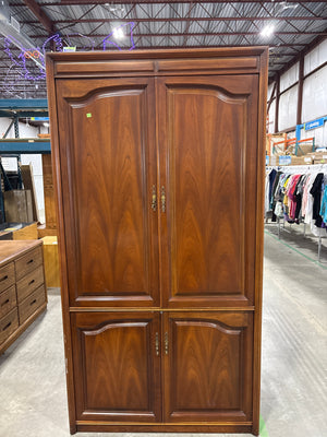 Traditional Computer Armoire
