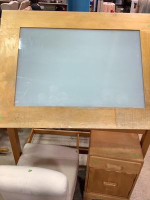 Glasstop Drafting Table