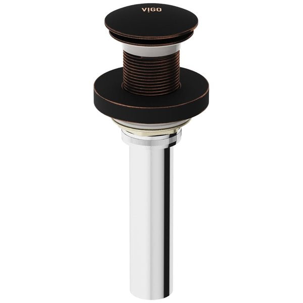 Vessel Pop-Up Drain and Mounting Ring
