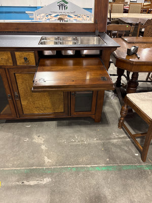 Burled Wood Bar