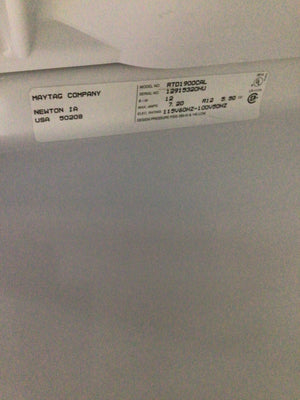 White MAYTAG Refrigerator
