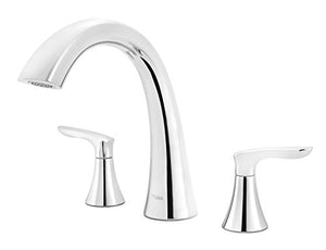 Pfister Weller 2-Handle 3-Hole Roman Tub Faucet/Bathtub Faucet in Chrome