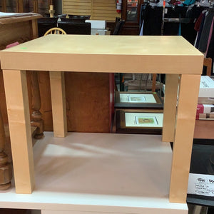 Minimalist Wood Pattern Side Table