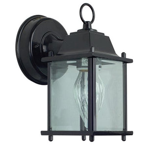 Sunset Lighting Aluminum Wall Mount in Black Finish