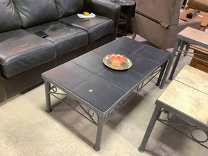 Long Black Coffee Table