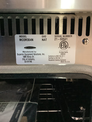 Chrome Gas Stove