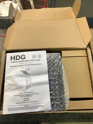 Modern HDG Single-Handle Tub and Shower Faucet