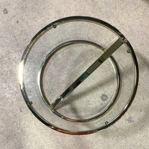 Brass Ring Side Table