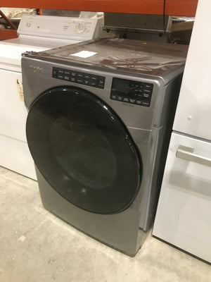 Grey Whirlpool Front Loading Dryer