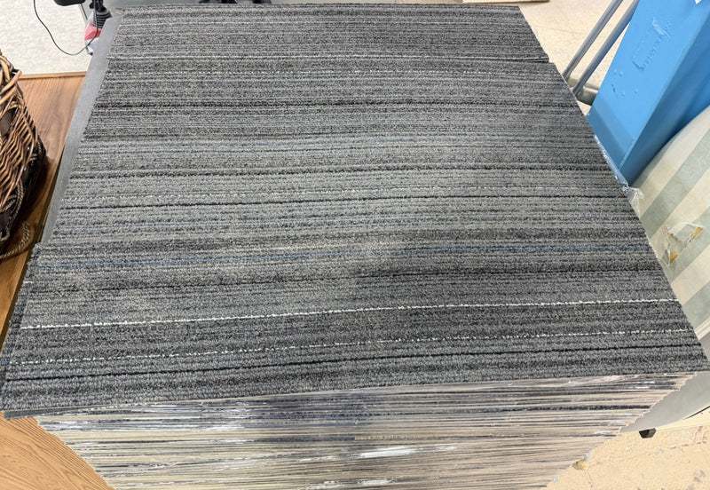 Multi-tone Grey and Blue Carpet Tiles