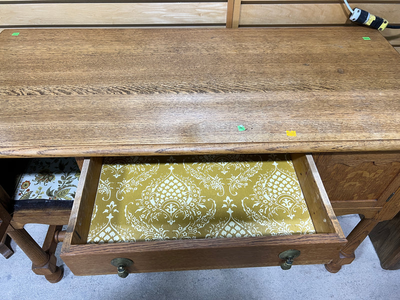 Elegant Dining Buffet with Brass Hardware