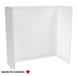 Effika 6030 Polystyrene Glue Up Three-Piece Tub Wall Surround in White