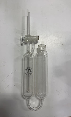 Fisher Scientific Dual-Chamber Gas Washing / Absorption Bulb