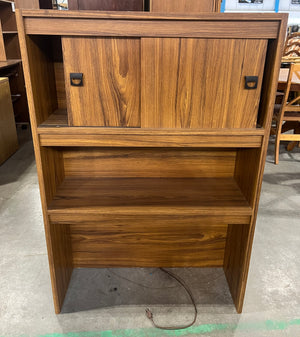 Shelf Unit w/ Sliding Doors