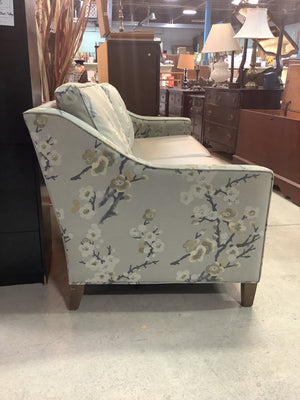 Grey Floral Sofa