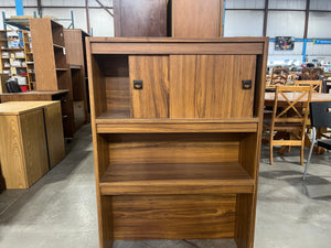 Shelf Unit w/ Sliding Doors