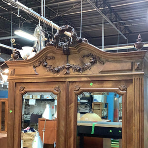 Antique Mirror Wardrobe