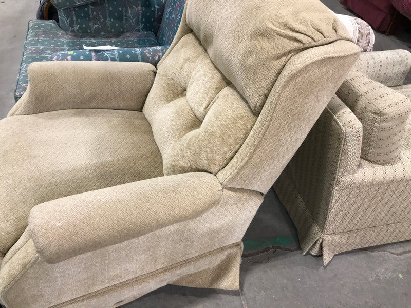 Beige Reclining ArmChair