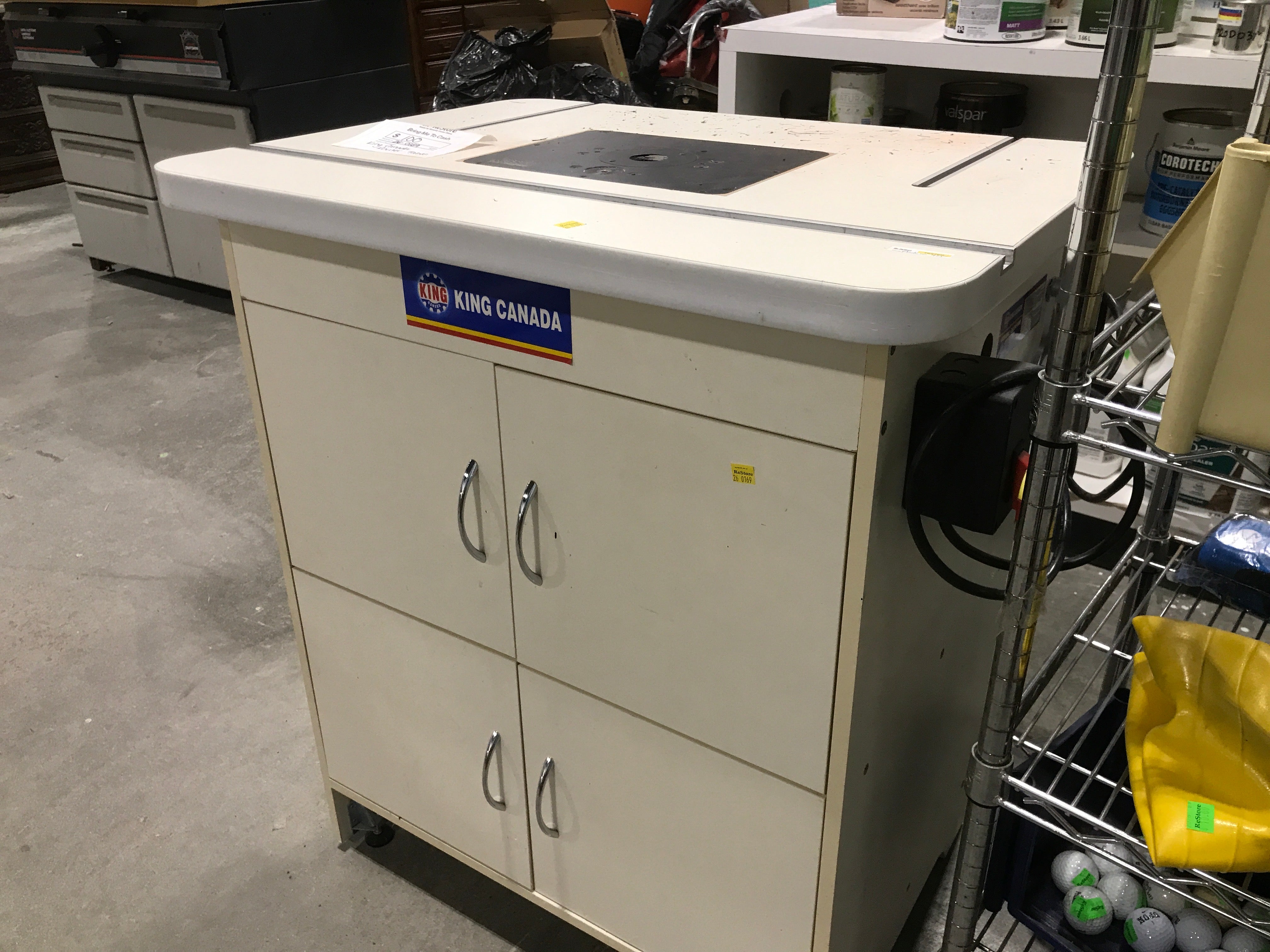King Canada Router Table – Habitat for Humanity Greater Ottawa ReStore