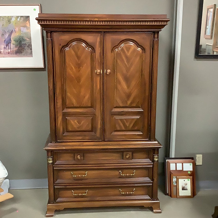 Solid Wood Traditional Armoire