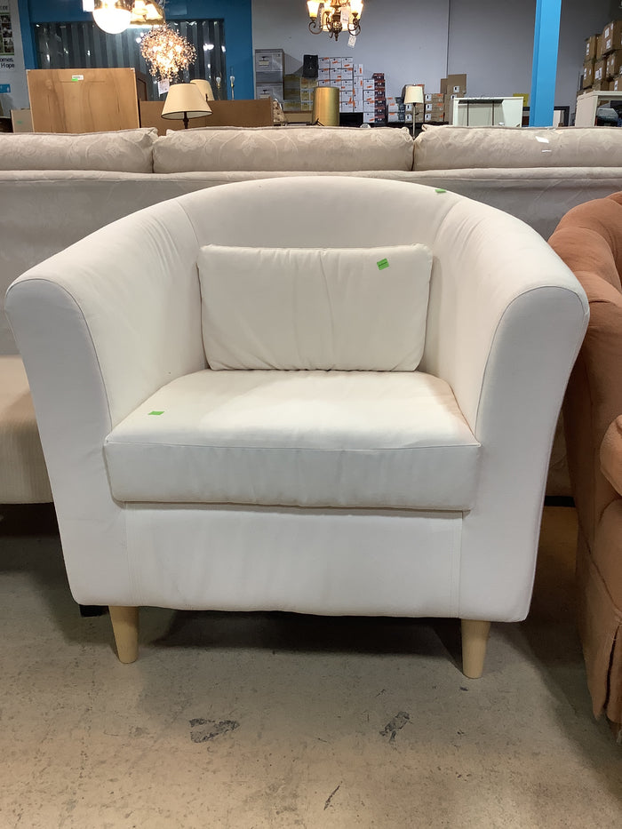 White Tub Chair