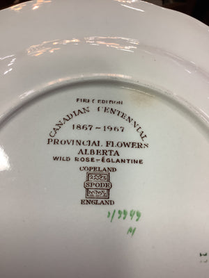 Canadian Centennial Plates