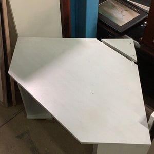 White Corner Desk