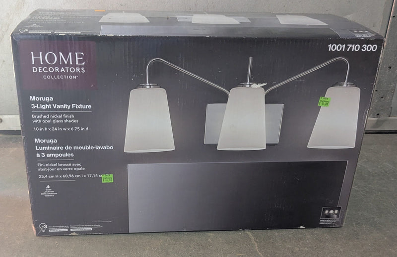 Home Decorators Moruga 3-Light Vanity Fixture
