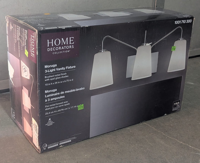 Home Decorators Moruga 3-Light Vanity Fixture