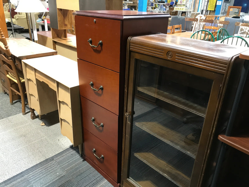 Brown 4 Wooden Drawer