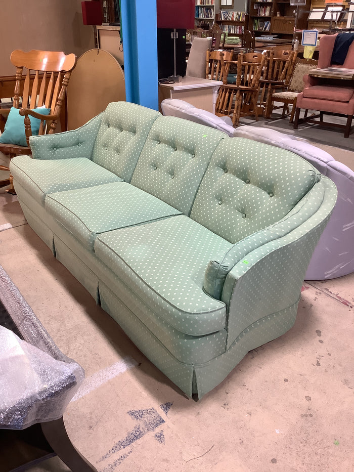 Mint Green Sofa