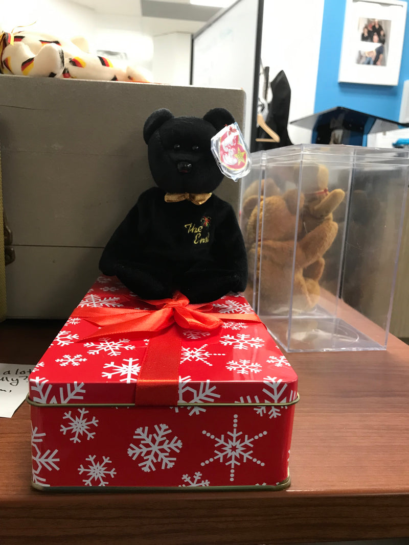 TY Beanie Baby The End Bear 1999