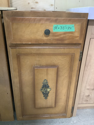 Brass Handle Kitchenette