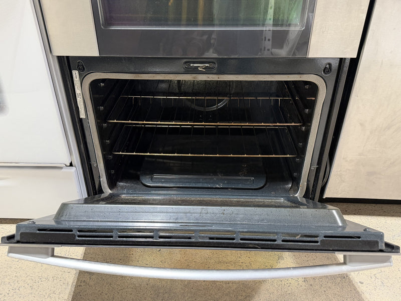 Stainless Steel Gas Range with Double Oven