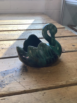 Blue Mountain Ceramic Swan